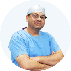Dr. Ketu Parekh (Head of URO), knee replacement specialist.